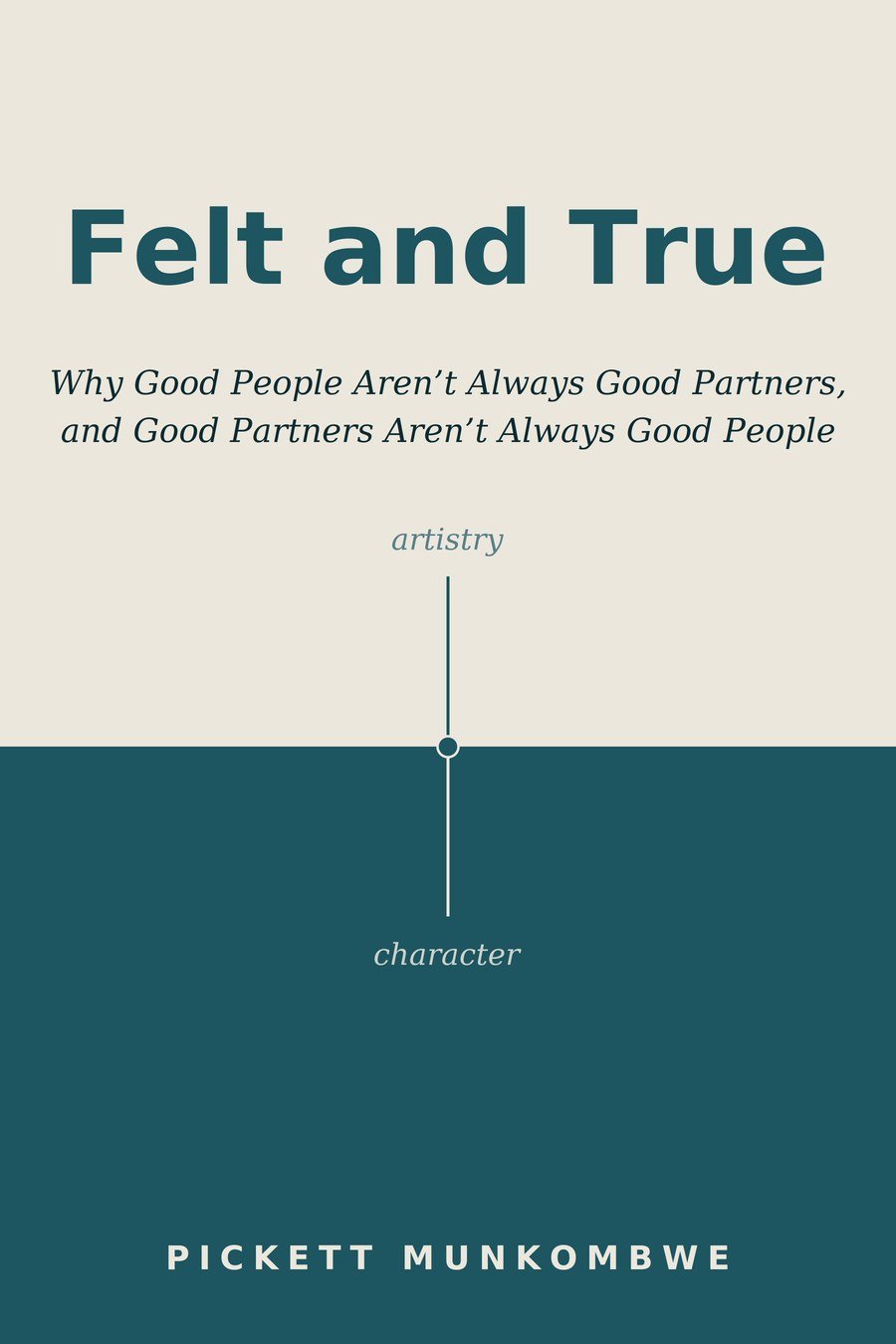 Felt and True — book cover by Pickett Munkombwe